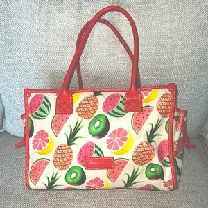 Dooney & Bourke Limited Edition Ambrosia Saffiano Leather Tote Bag